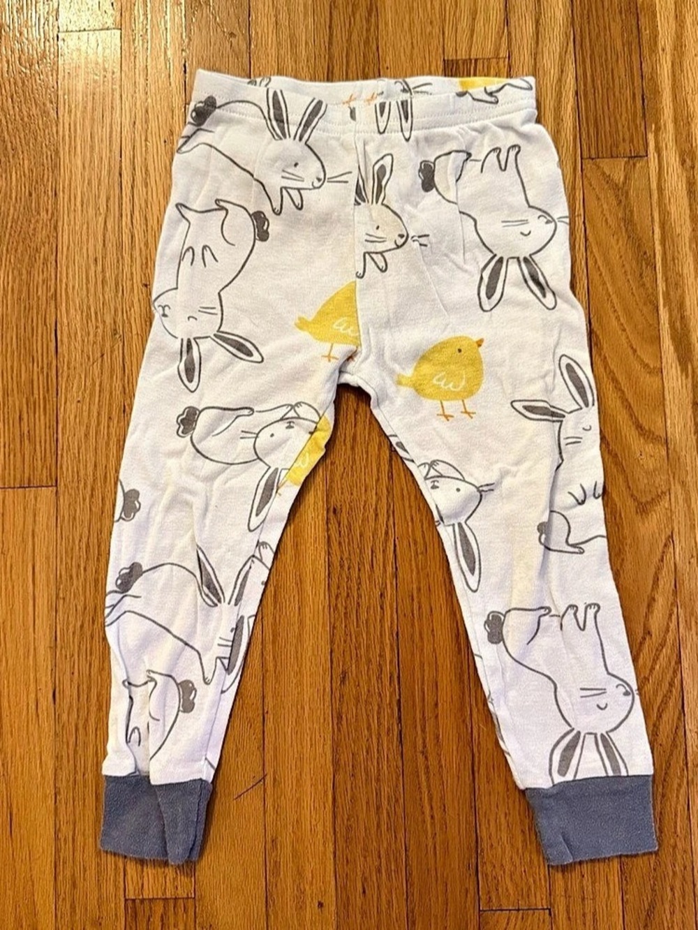 Carter's Bunny and Chick Cotton Snug-Fit Pajama Pants Baby Bunny Print Leggings